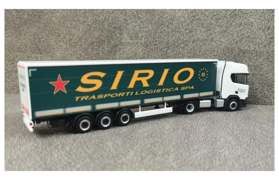 Herpa PIHR957779 H0 1:87 Scania CR20 HD Semi-Trailer SIRIO Transport - Image 2 of 3