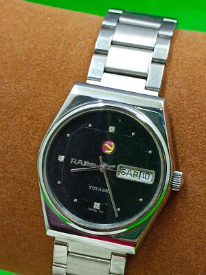 vintage RADO VOYAGER watch Automatic 17 Jewels Day / Date Indicator