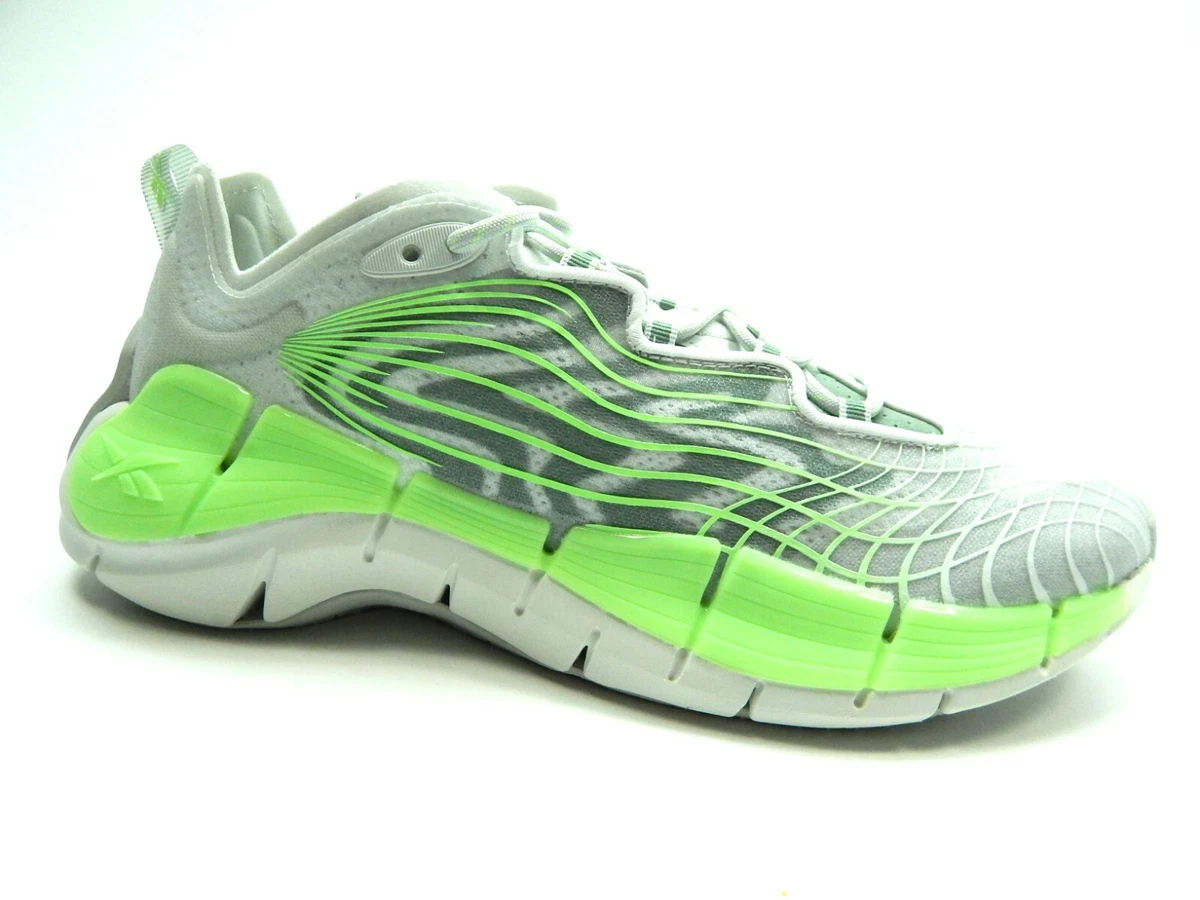 Reebok Zig Kinetica 2 Pure Grey Neon Mint for Sale | Authenticity