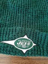 Vintage NY Jets Starter Hat Winter Beanie Skull Cap OG Ski NFL Patch Rare 