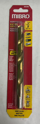 Mibro 221361 1/2'' Titanium Drill Bit