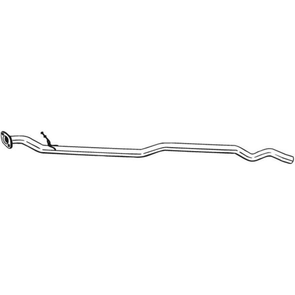 Bosal Abgasrohr FüR Nissan Qashqai +2 I J10 JJ10 2.0 Dci AWD 1.6 JJ10E 850-233-image
