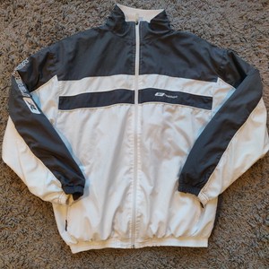 reebok black windbreaker
