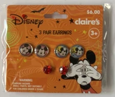 Claire's Disney Minnie Mouse Earrings