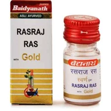 Baidyanath Jhansi Rasraj Ras Gold | improve strength| 25 Tablets(pack of 1)