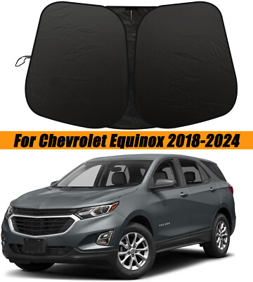 Fits Chevy Equinox 2018-2024Sun Shade Windshield Cover Block Shield UV Protect