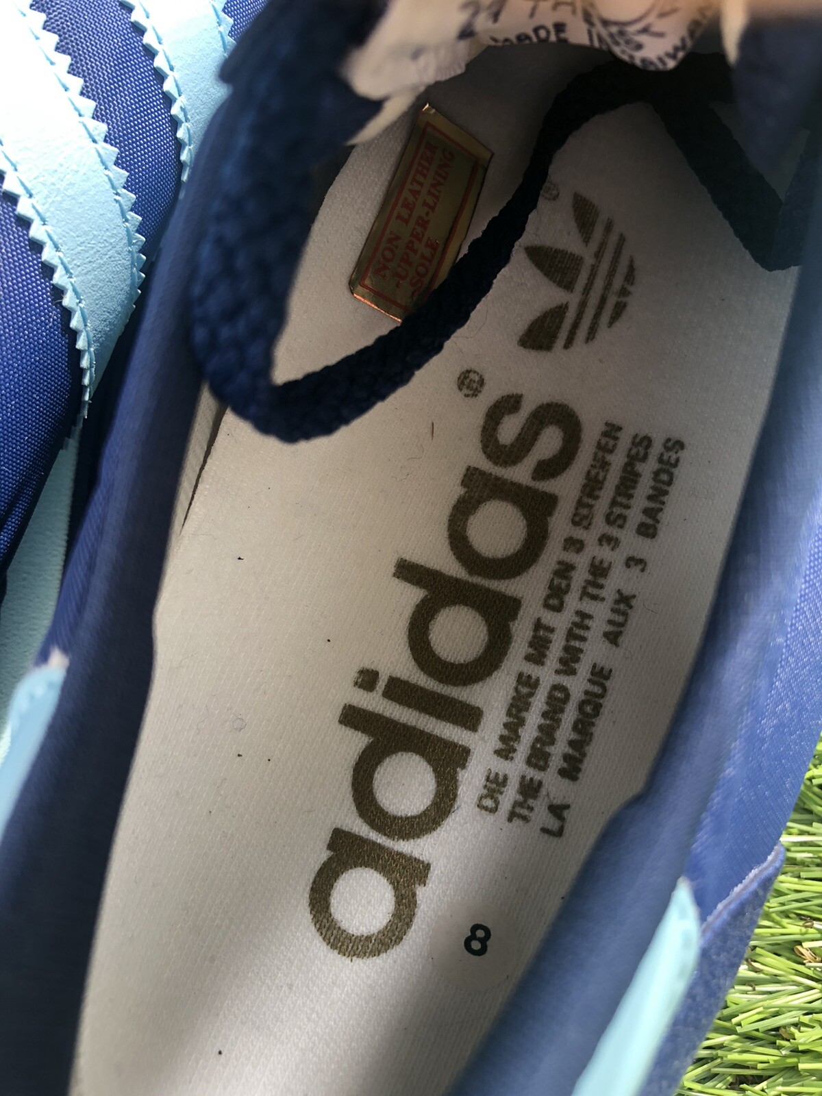 SUPER RARE VINTAGE ADIDAS FLORIDA TRAINERS,1980s ..! NEVER WORN….! image 8