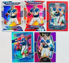 Jim Kelly 2021 Panini Optic Prizm Select Airborne Blue /299 Purple /75 /99 2/149