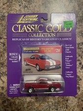 1966 SHELBY GT-350 Classic Gold #20 Collection by Johnny Lightning