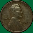 1922-D Lincoln Wheat Cent Extremely Fine XF Coin #44088