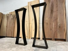 28 Inch Tall Hourglass Steel Sofa Table Legs/Metal Table Legs/Sofa Table Base