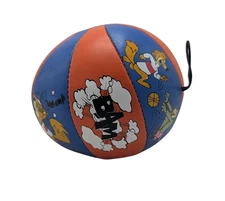 1994 Good Stuff Cartoon Network Plush Basketball 4" Magilla Gorilla, Fibber Fox