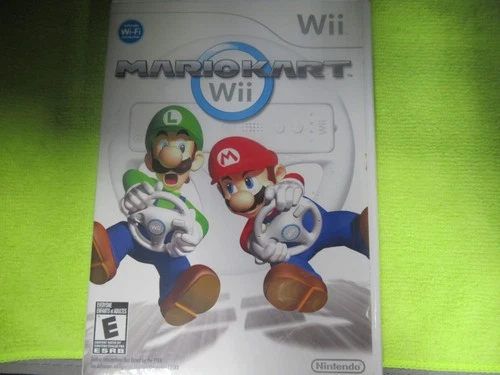 Mario Kart Wii (Nintendo Wii 2008) CIB Complete w/ Manual Tested Working
