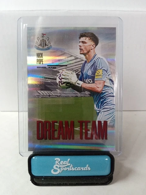 2025-26 Futera Fans' Selection Nick Pope Dream Team Ruby 1/5 #NDT01 Newcastle
