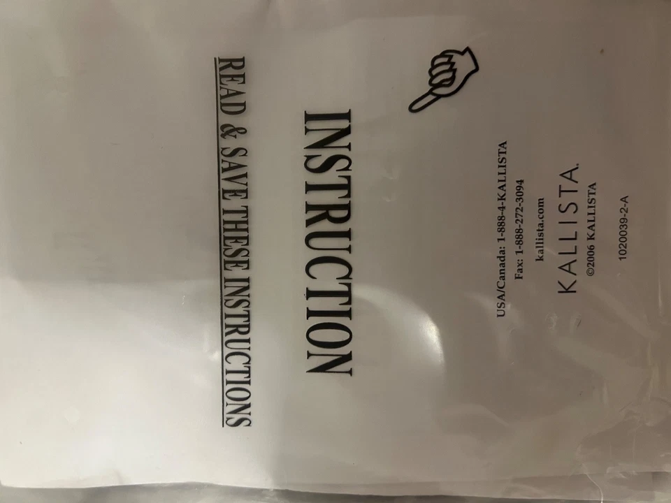 ¡Caja abierta! Aplique único cromado KALLISTA One® (P34421-00-CP) Foto 2 de 4
