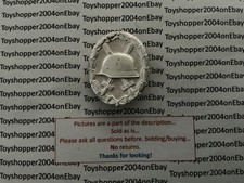 German WW2 1957 Veteran Wound Silver Badge Early Type