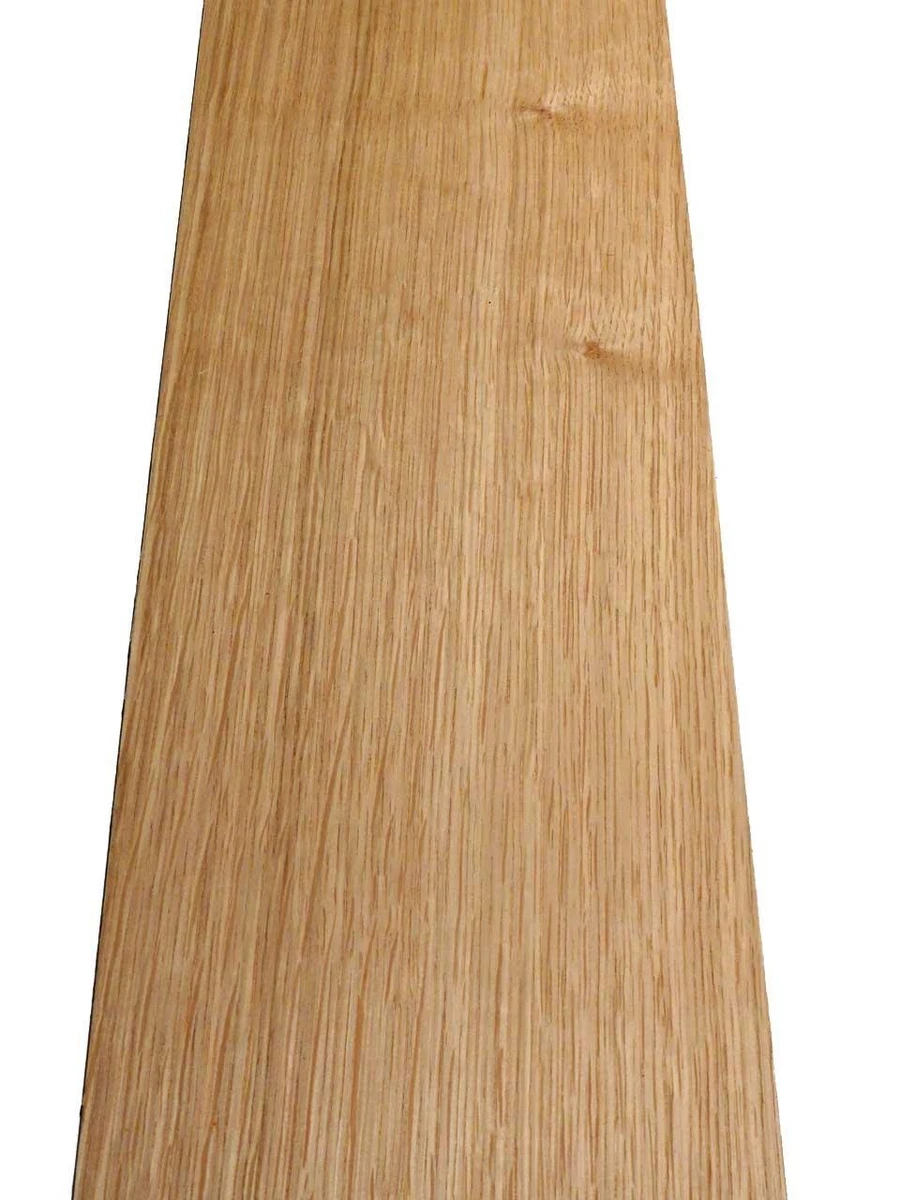Chapa de roble de 1 mm madera de roble rústica simple 305x17-18 cm 2 hojas #E1