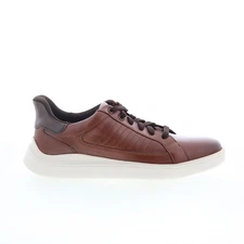 Rockport Trenner RMTRENNER Mens Brown Leather Lifestyle Sneakers Shoes