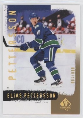 2020-21 SP Authentic 2000-01 Retro Spectrum /100 Elias Pettersson #R1 0fn4