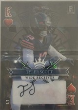 Wild Card 2023 5 Card Draw Stacked Deck Tyler Scott Rookie Autograph 1/1. rookie card picture