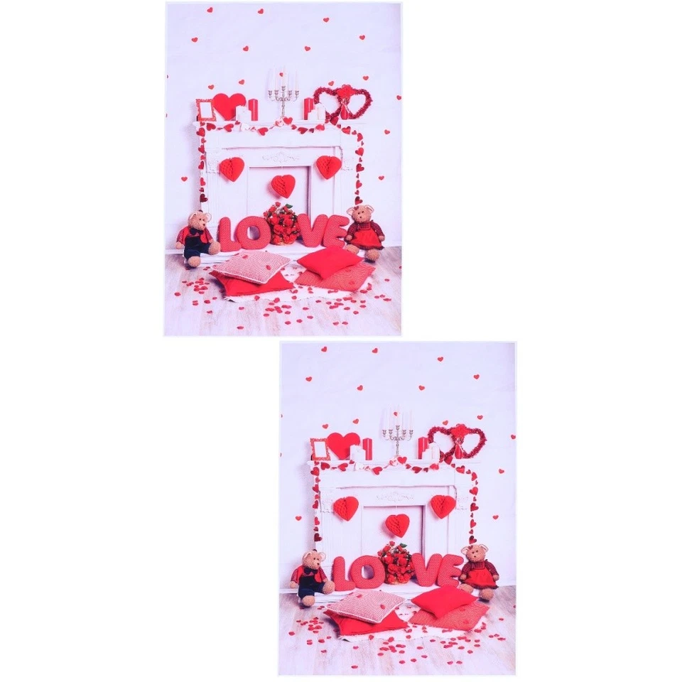 Set of 2 Fotografie Hintergrund Partydekorationen Fotohintergrund - Bild 4 von 4