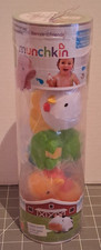 Munchkin Barnyard Friends 8 Bath Squirts Toys Animals Water Chicken Duck Cow Pig