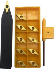 5/8" Utensile per Tornitura in Metallo Duro SVVCN1616H11 Portautensili per Torni