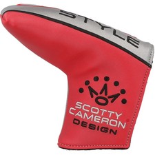 Titleist Golf Scotty Camerson 2025 Studio Style Red/Gray Putter Headcover