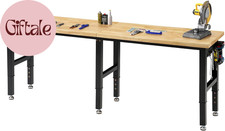 96 Adjustable Heavy Duty Workbench 6000 Lbs C...