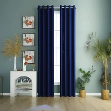 Extra Long Blackout Curtains - 72 to 240 Inch Length Total Blackout Tall Curt...