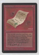 False Orders Magic: Limited Edition Beta 1993