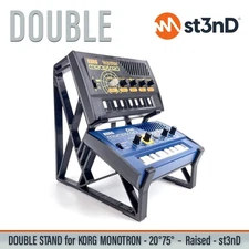 DOUBLE STAND for KORG MONOTRON DUO / DELAY - Raised