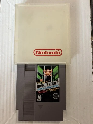 Vintage Nintendo NES Donkey Kong 3 Arcade Classics Video Game Untested