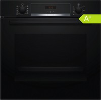 Bosch Einbau-Backofen HBA514BB3 Schwarz 60Cm 71L A+ 7 Heizarten Neu