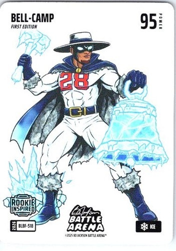 2026 Bo Jackson Battle Arena 1st Ed. Bell-Camp Blizzard Foil ice Rookie Inspired