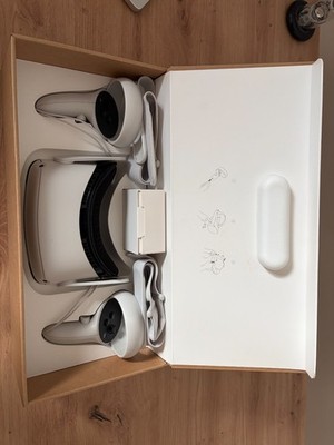 Meta Quest 2 256 GB Brille VR-Headset inkl. Controller OVP guter Zustand