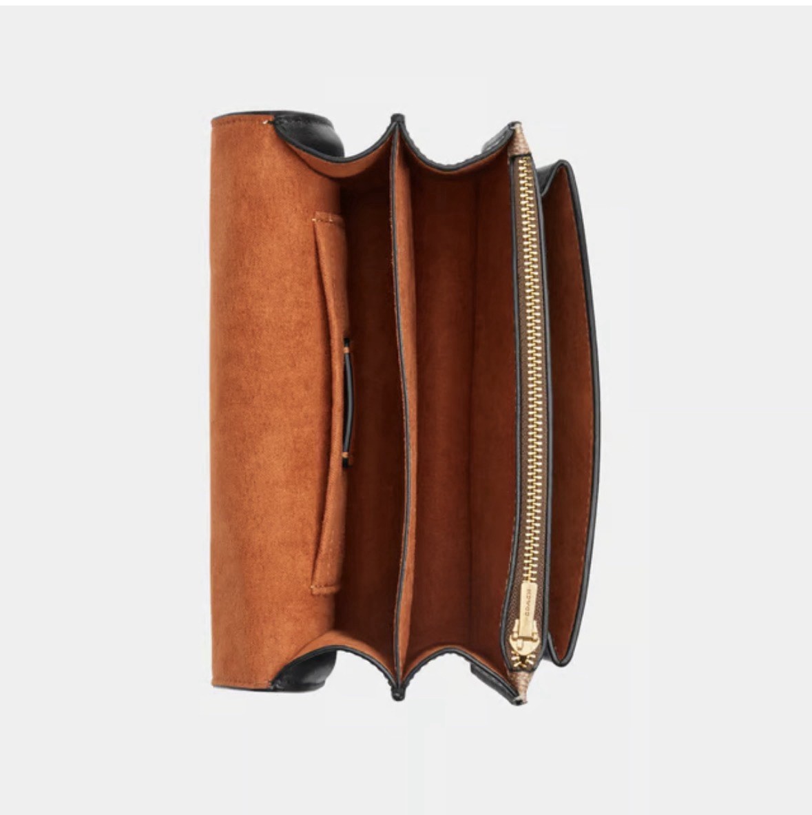 COACH Klare Crossbody Bag In Signature Canvas image 3