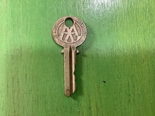 Vintage AA (Automobile Association) Members Roadside Phone Box Key H.&T.V