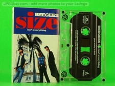 BEE GEES SIZE ISN'T EVERYTHING 127 12 Track Audio Cassette POLYDOR