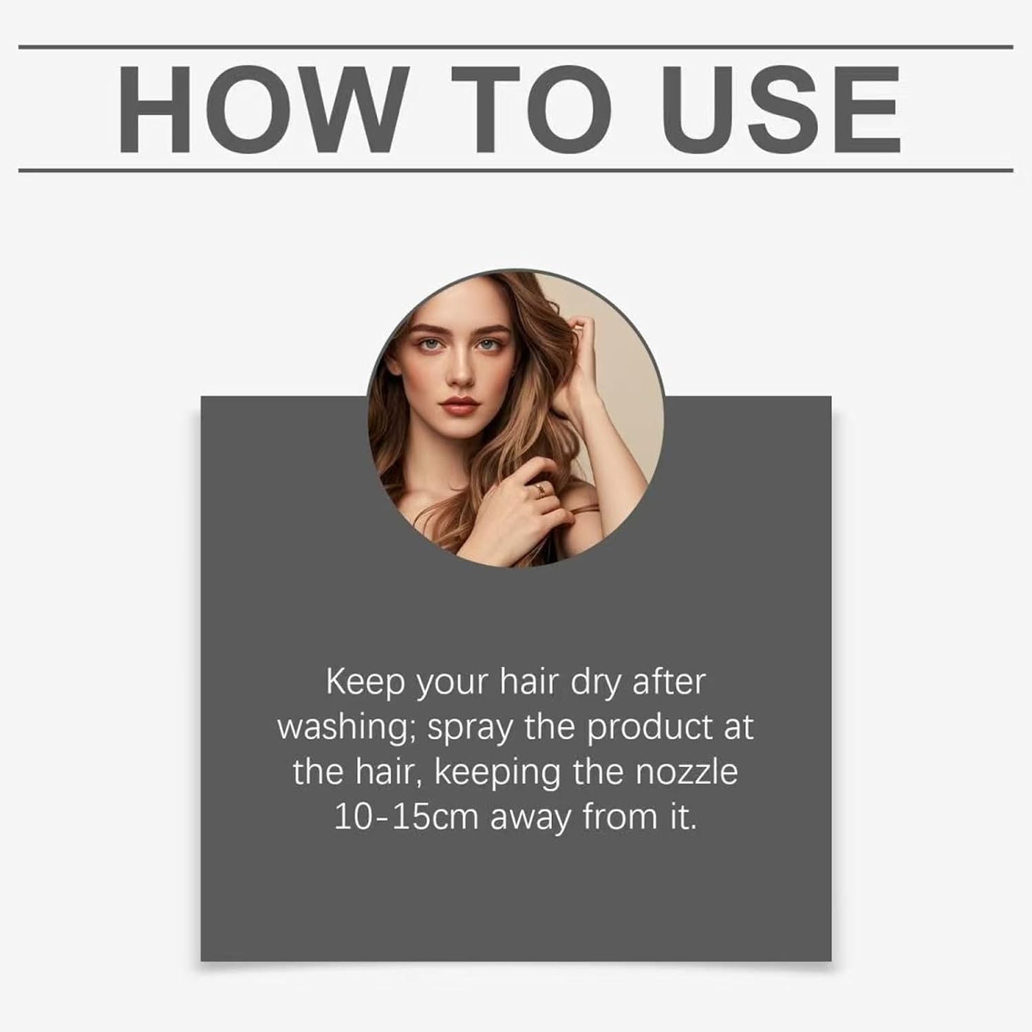 HaloGrow Hair Growth Spray 50ml Natural Hair Thickening Gentle Regrowth Mist