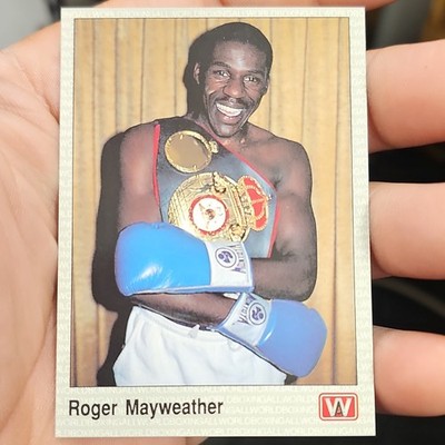 AW Sports, Inc. 1991 All World Boxing Roger Mayweather #107 Base Set Card