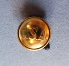 CSA - Confederate Amer Civil War - Waterbury Button Co - gold tone 5/8" reenact