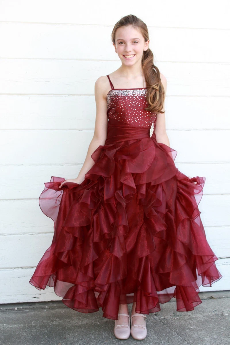 open lace back dress Gorgeous Wine Red Ball Gown Beaded Sweetheart Long Formal Dress, Dark –  Cutedressy