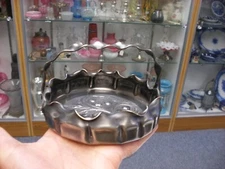 Antique Victorian Pairpoint Mfg Co. 291 Silver Plate Fruit design Bon-Bon Basket