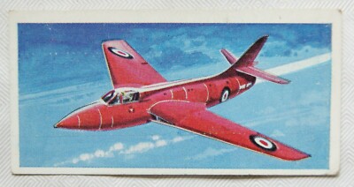 Lyons Teekarte Wings of Speed Nr. 16 Hawker Hunter F. Mk. 3