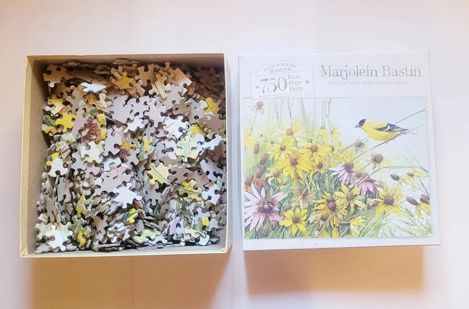 Marjolein Bastin Life In Full Bloom Puzzle 750 Pieces 18in x 24in Free Shipping - Image 3 of 4
