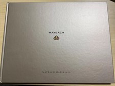 2004 Maybach Materials Book HC Book Printed in Germany NR DaimlerChrysler