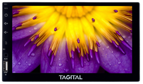 Touch screen stereo auto 7" doppio 2 din Apple/Andriod Carplay BT auto stereo + fotocamera - Foto 3 di 7