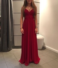Abiballkleid Rot Gr. 32/34