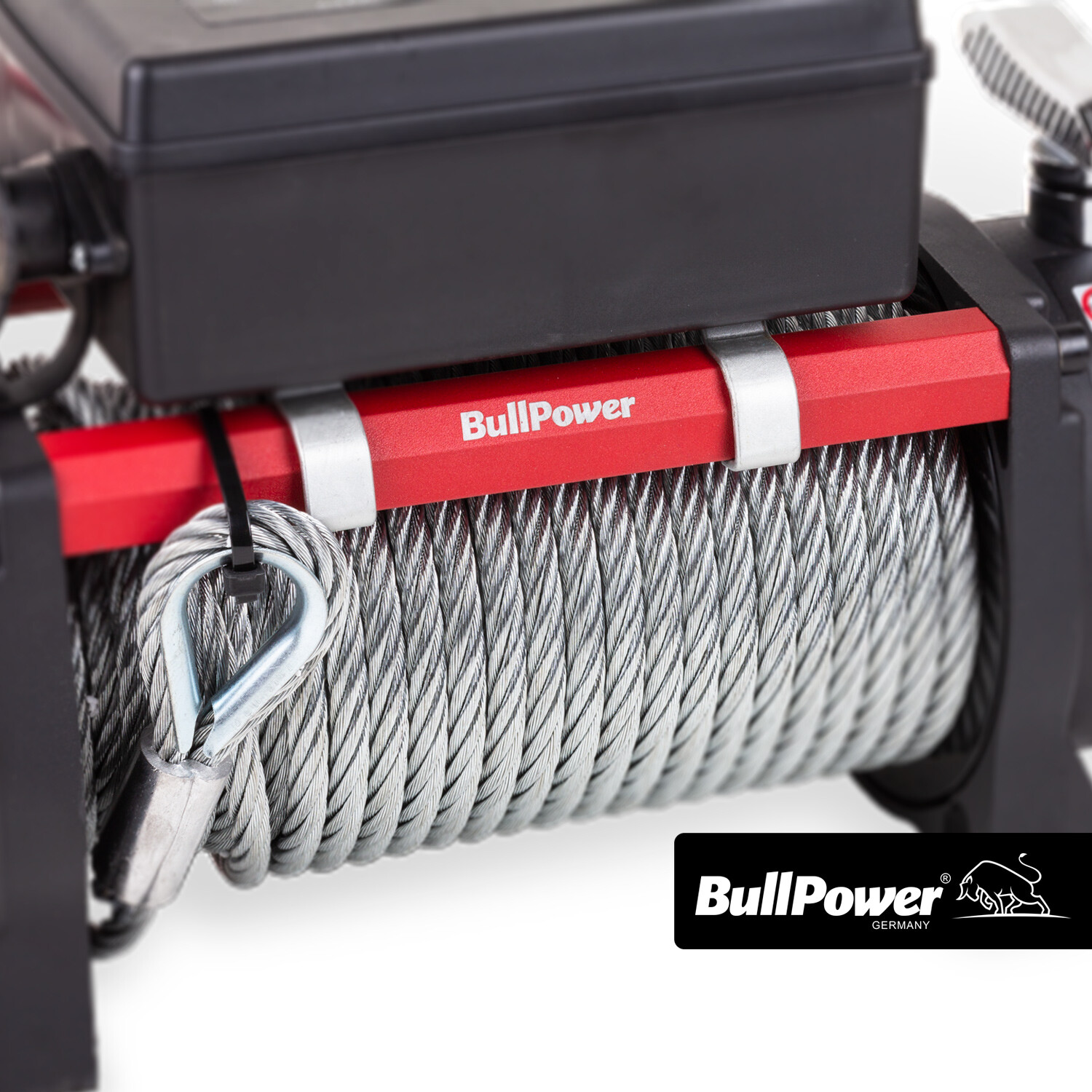 BullPower Elektrische Seilwinde Offroad Motorwinde 12V 13000lbs 5900kg ...